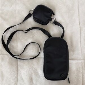 lululemon athletica Black Belt Bag Duo